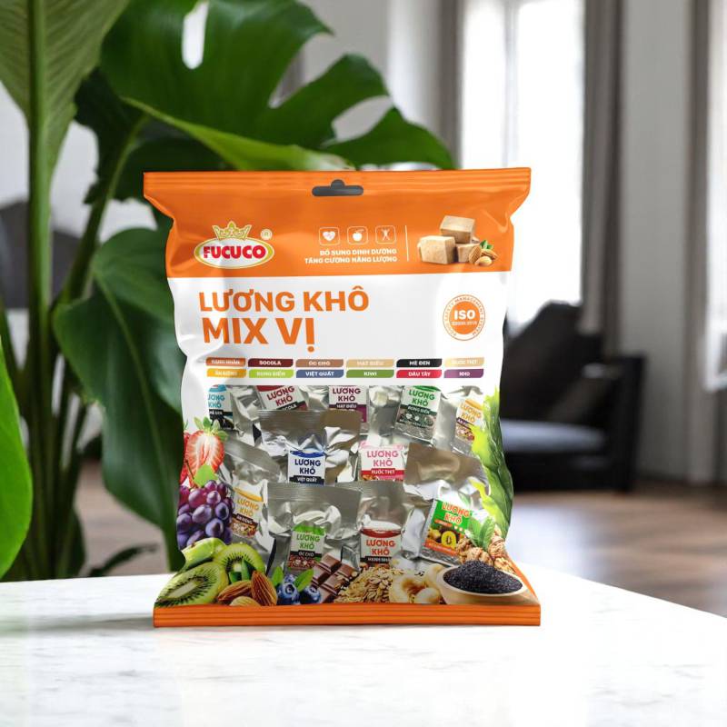 Lương khô mix 13 vị Fucuco thơm ngon, đa dạng hương vị