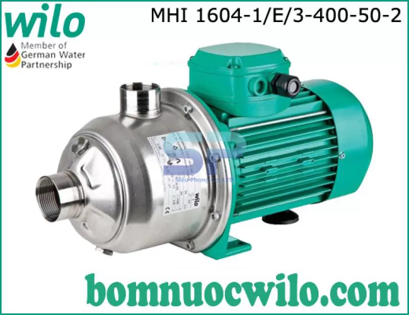 Máy bơm ly tâm trục ngang WILO MHI1604-1/E/3-400-50-2 