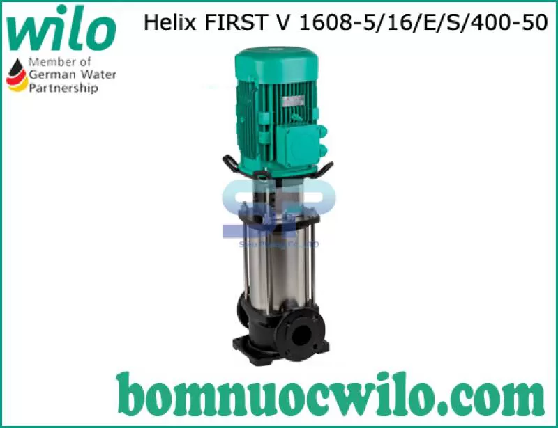 Máy bơm ly tâm trục đứng WILO Helix FIRST V 1608-5/16/E/S/400-50