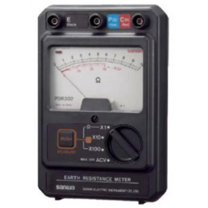 Đồng hồ đo điện trở đất Sanwa PDR302 