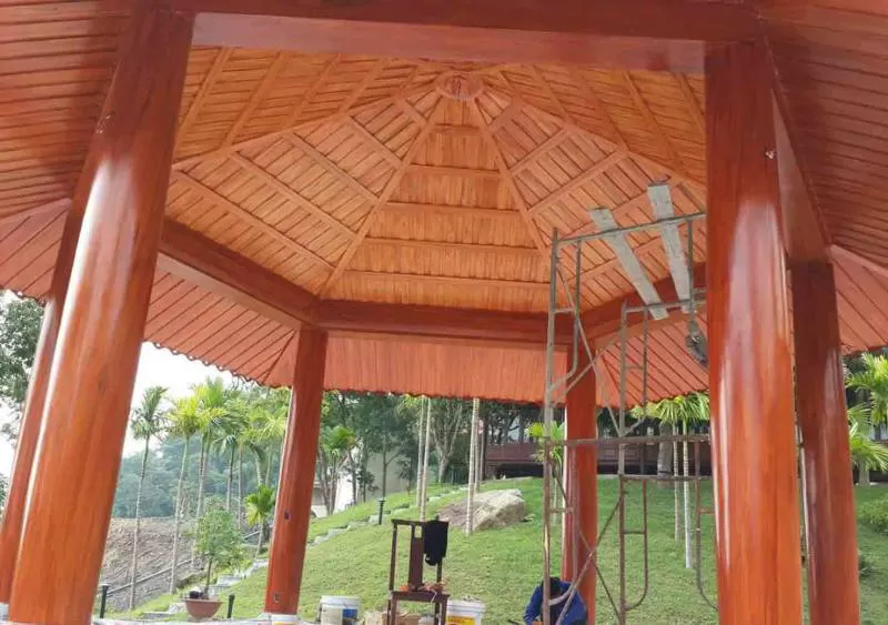 1.0 Lít – Màu vẽ giả gỗ tone cánh gián 