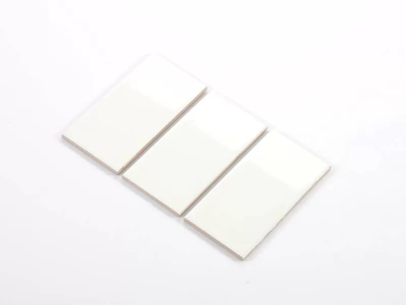 Gạch thẻ trang trí lượn sóng trắng mờ cạnh 75*150mm M751500LY