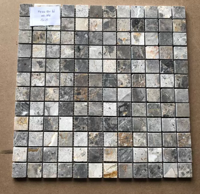 Đá mosaic dăm kết 23*23mm LUX-23PV006 