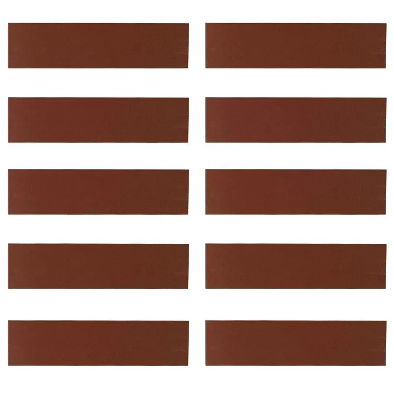 Gạch thẻ ốp tường ngoại thất màu đỏ 60x240mm 86410