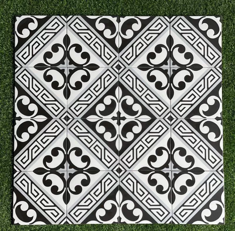 Gạch bông men ốp lát 20x20cm 2011 