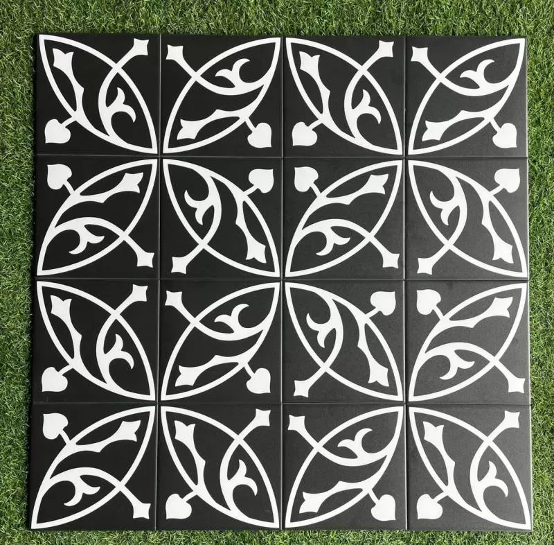 Gạch bông men ốp lát 20x20cm 2003