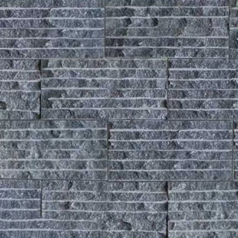 Đá chẻ đen Nghệ An ốp tường trang trí