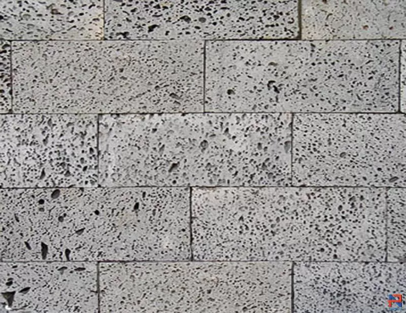 Đá lỗ ong ốp tường ngoại thất