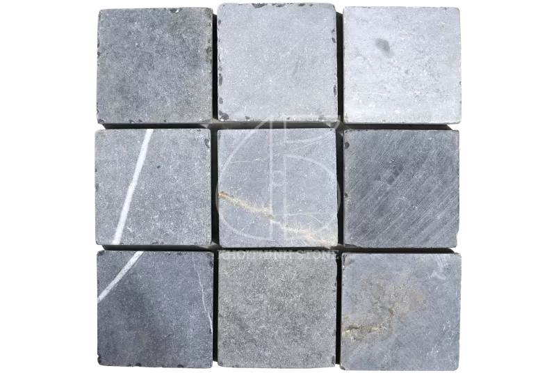 Đá mẻ quay xanh đen Thanh Hóa (dày)