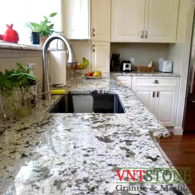 Đá Ốp Mặt Bếp Alaska White