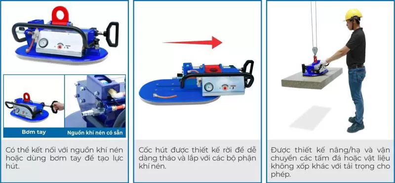 THIẾT BỊ HÚT TẤM ĐÁ - ADPVL250