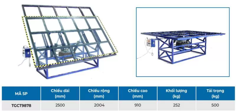 BÀN LẬT THỦY LỰC - TGCT9878