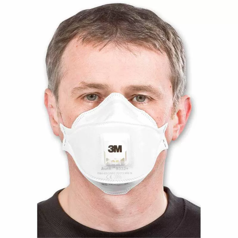 [Hết hàng]Khẩu trang giấy 3M 9332 N99 chống bụi, virus