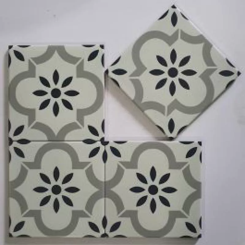 Gạch bông men trang trí KT 200x200mm MT-GBM00016 