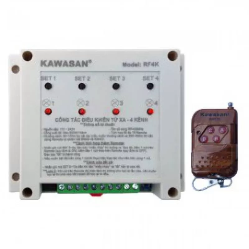 Công Tắc Điều Khiển Từ Xa RF4K-RM01B