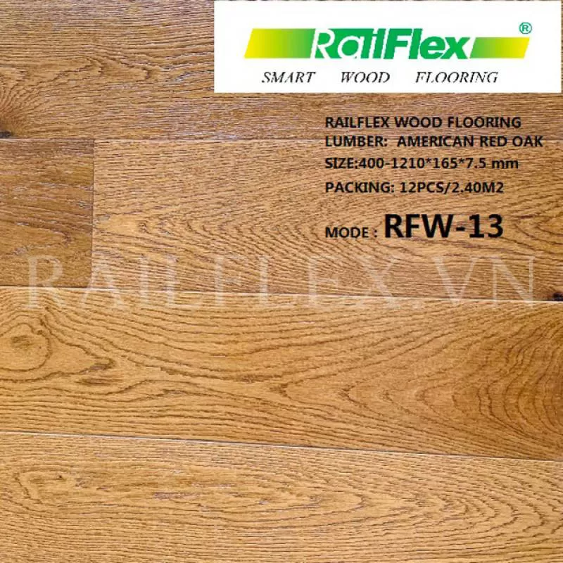 Sàn nhựa bề mặt gỗ RFW-13