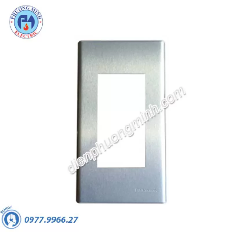 Mặt kim loại bằng nhôm dùng cho 3 thiết bị - Model WEG6503-1 