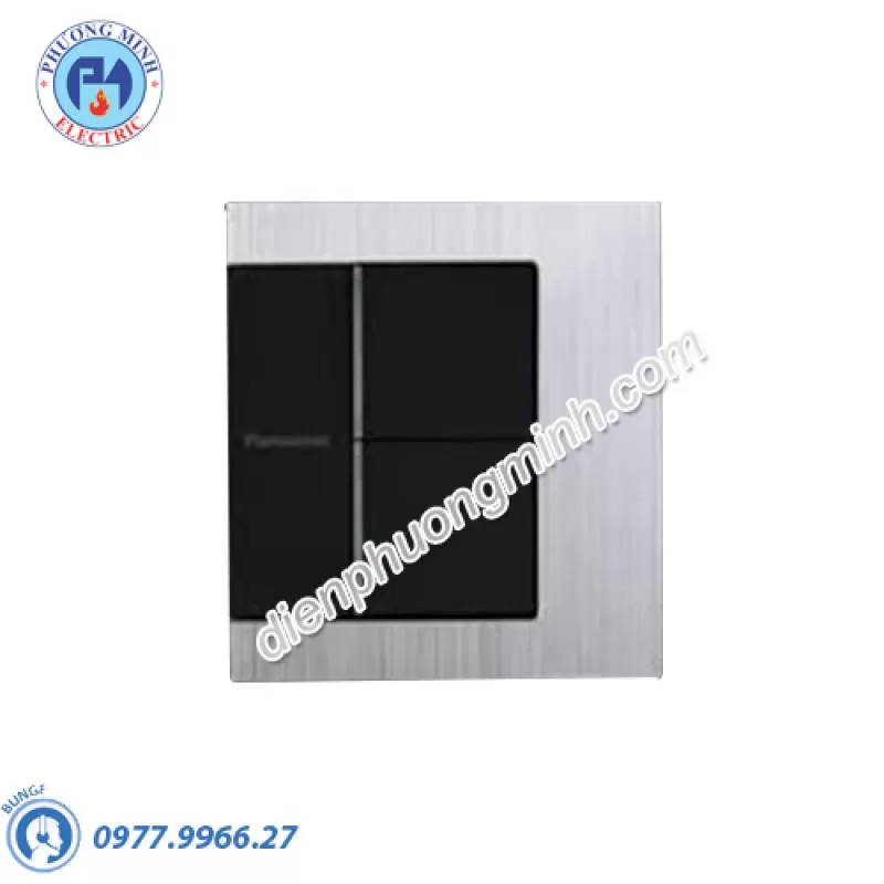 Bộ 2 công tắc BS type có đèn báo - Model WTFBP52562S-1-G 