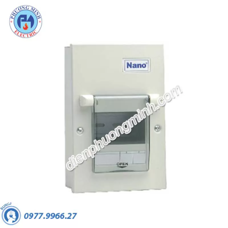 Tủ điện vỏ kim loại chứa 2 module - Model FDP102 