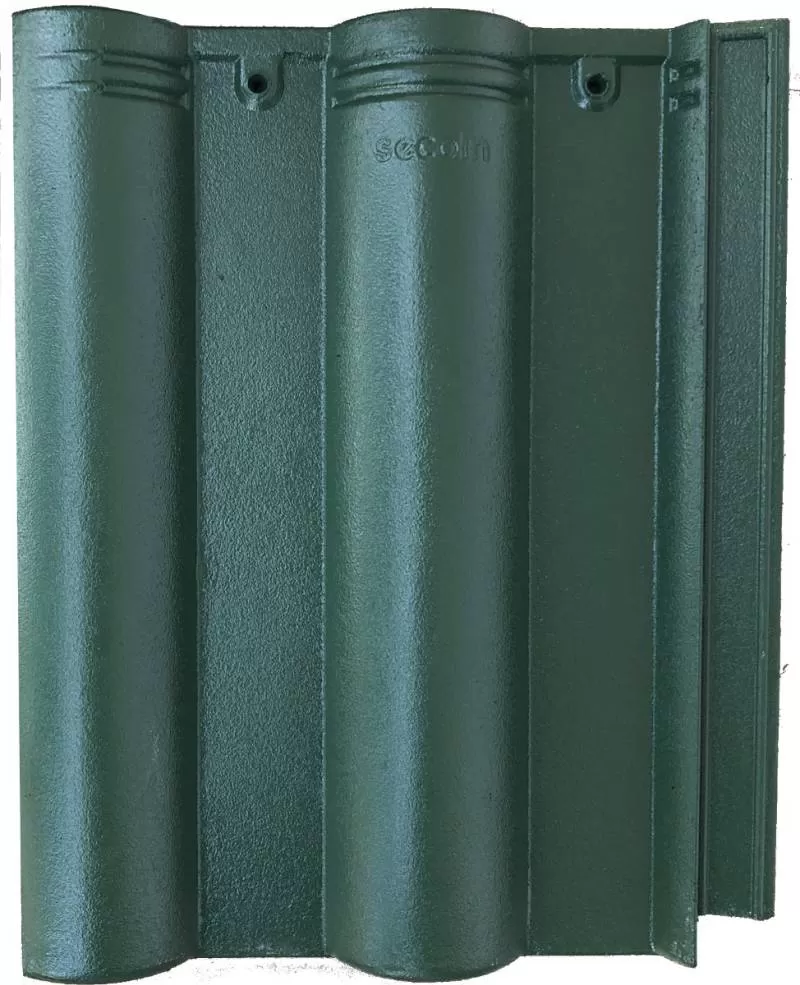 Ngói Secoin màu xanh lá cây da nhám SE17