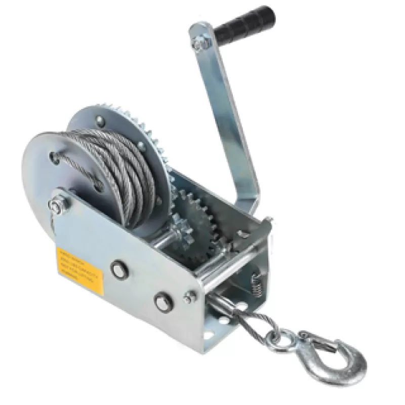 Máy tời quay tay từ 270 kg đến 1360 kg Cáp 8 mét 