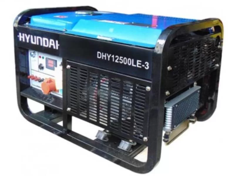 Máy phát điện Hyundai diesel DHY12500LE-3 