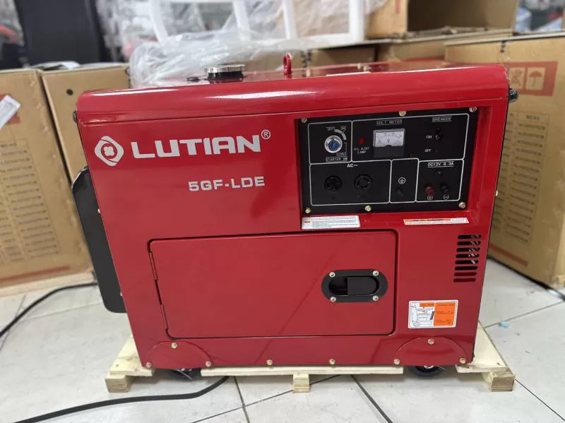 Máy Phát Điện Chạy Dầu 5Kw Lutian 5GF-LDE 5.5KW