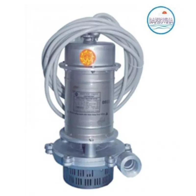 Máy bơm chìm nước thải Daphovina 3Hp cột áp cao 