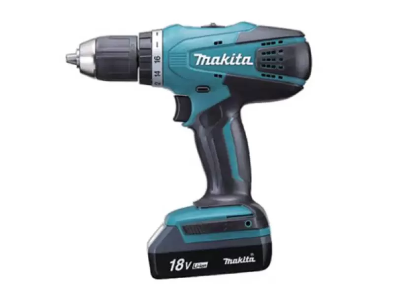Máy khoan vặn vít dùng pin 18V Makita DF488DWAE PIN 2.0 x 2 pin