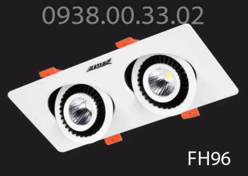 Đèn downlight hợp kim đồng cao cấp FH96 