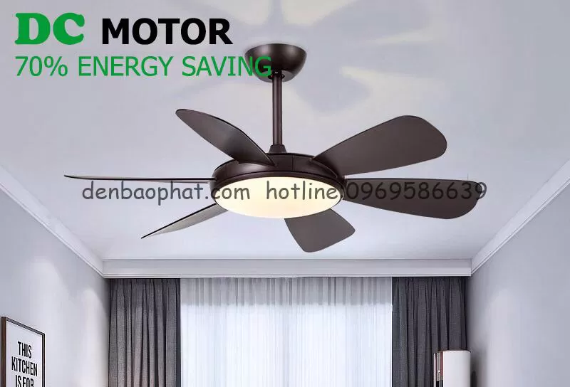 Quạt trần hiện đại QT 807 