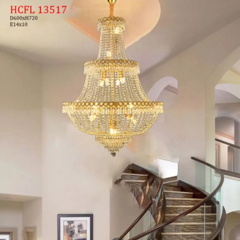 Đèn thả pha lê HCFL 13517 