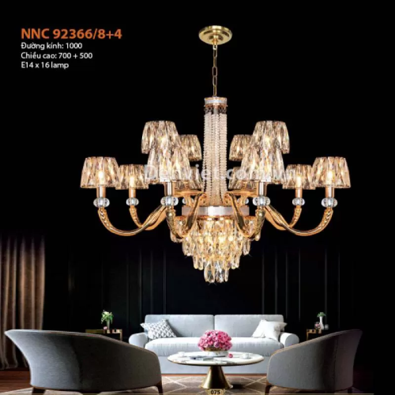 Đèn chùm sang trọng NNC-92366-8+4 