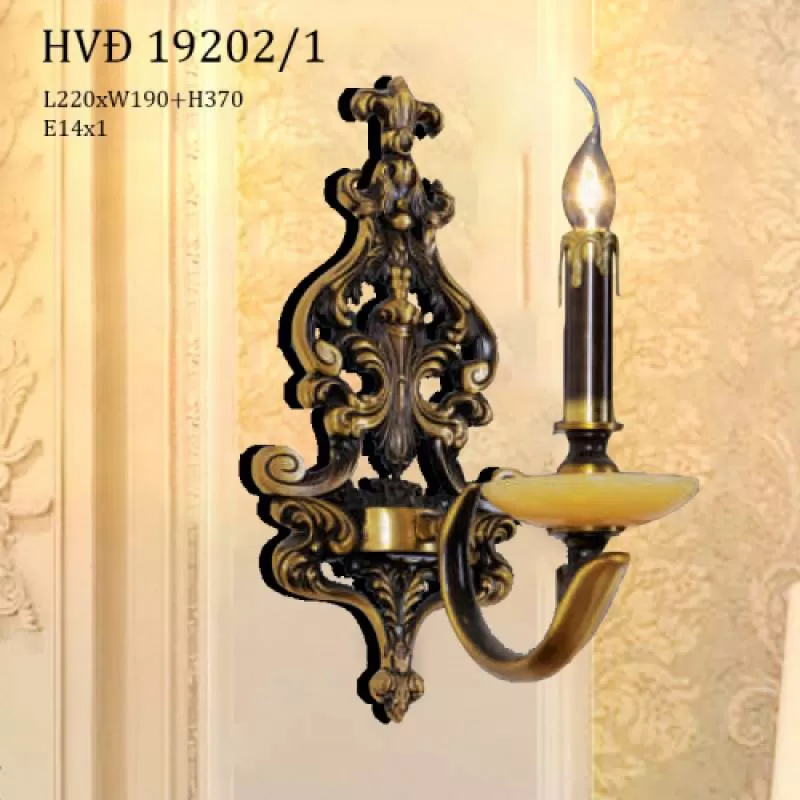 Đèn gắn tường HVĐ 19202-1
