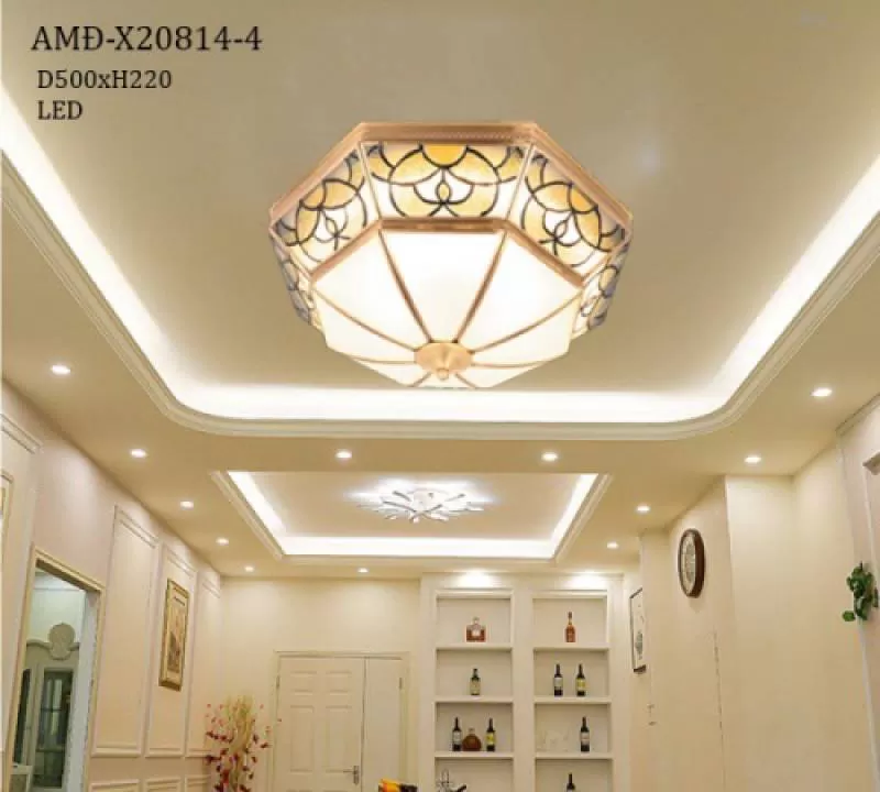 Đèn thả đồng cao cấp AMĐ - X20814/4