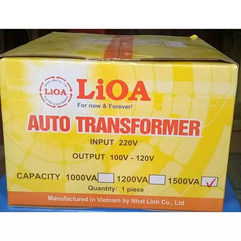 BẢNG GIÁ BỘ ĐỔI NGUỒN LIOA 220V SANG 100V - 110V - 120V CÁC LOẠI 