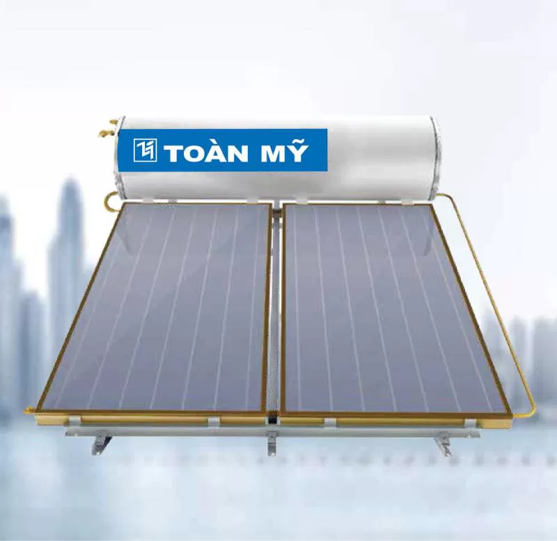 Máy nước nóng năng lượng mặt trời tấm phẳng 300L giá hấp dẫn 