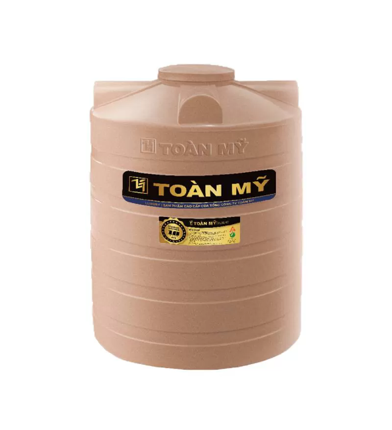 Bồn nhựa vân đá cam đứng Toàn Mỹ 2000L - CÔNG TY CỔ PHẦN TỔNG CÔNG TY TOÀN MỸ