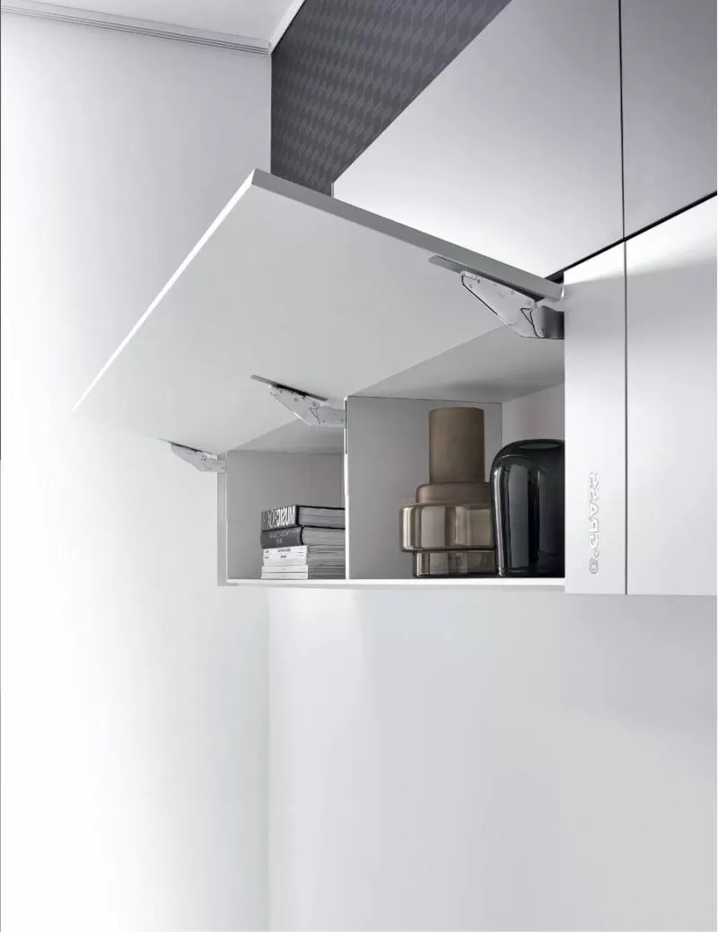 Tay nâng đơn giảm chấn Kinvaro mỏng T - Slim lắp âm