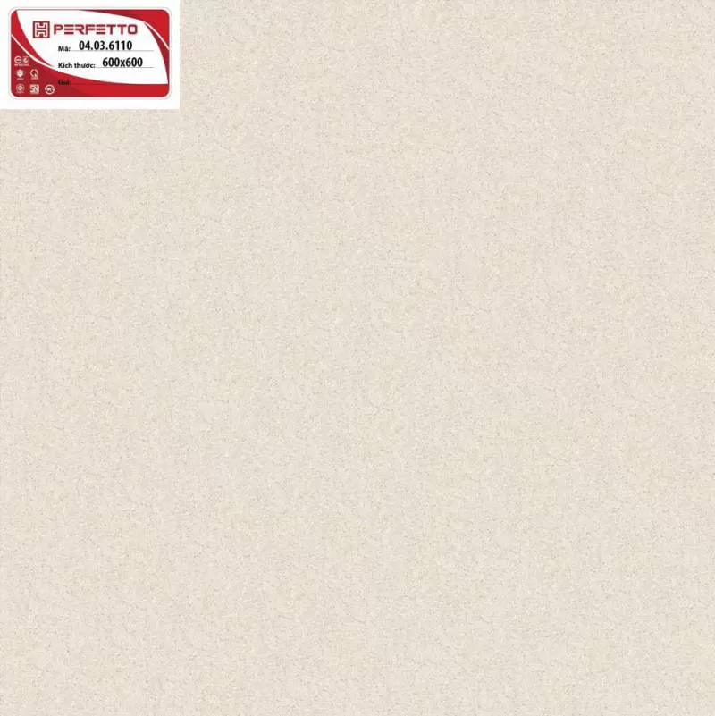 Gạch lát nền hoàn mỹ 600x600 mã 6110