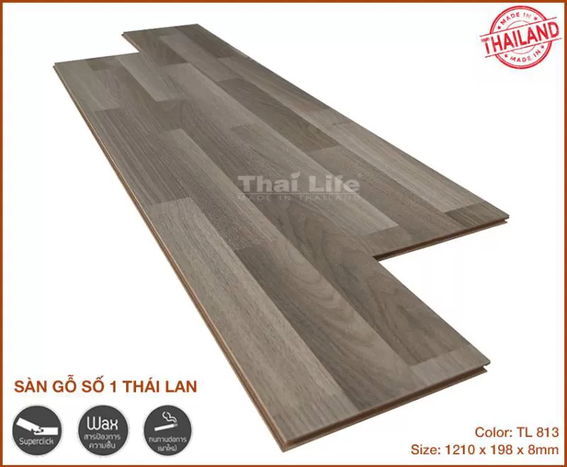 Sàn Gỗ Công Nghiệp Thailife TL813