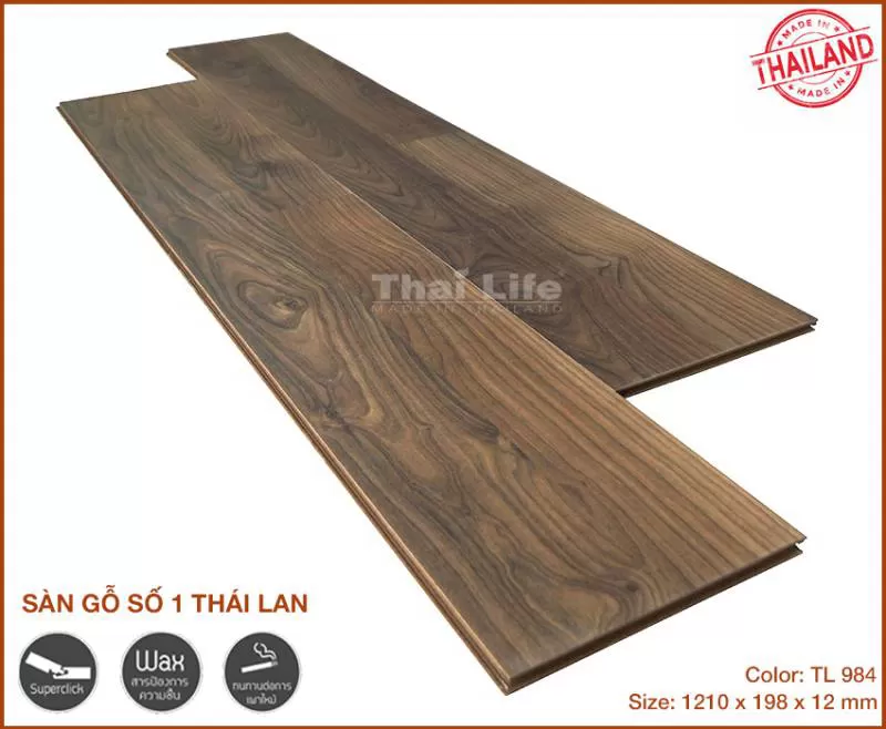 Sàn Gỗ Công Nghiệp Thailife TL984