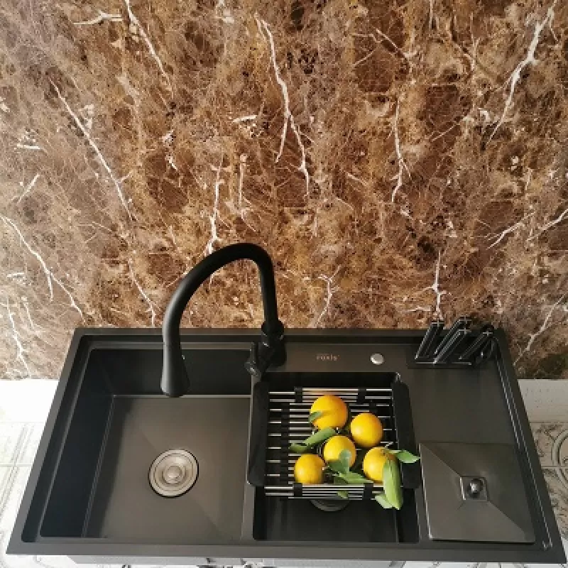 Chậu rửa bát inox 304 công nghệ nano FX-9648ND 