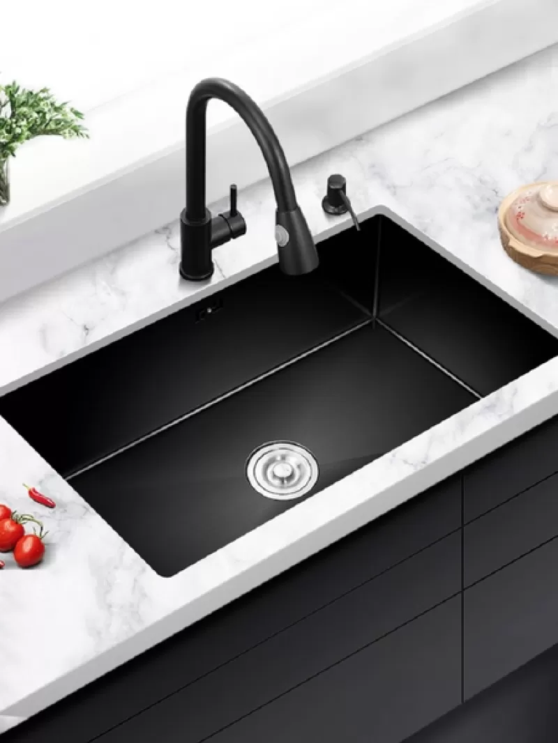 Chậu rửa bát 1 hố cỡ lớn Kích thước 75x45 thương hiệu GRÜNDER