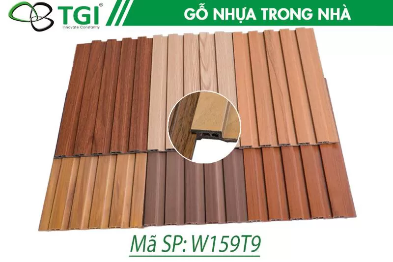 Gỗ Nhựa Composite Trong Nhà W159T9