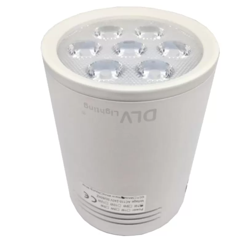 Đèn led downlight ống bơ 7W (DLV-OB-W7) 