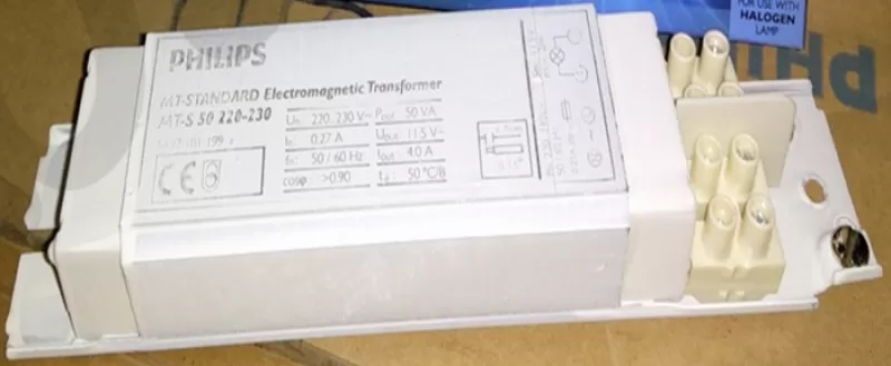Biến áp điện tử đèn Led Philips MT-S 50 220-230 