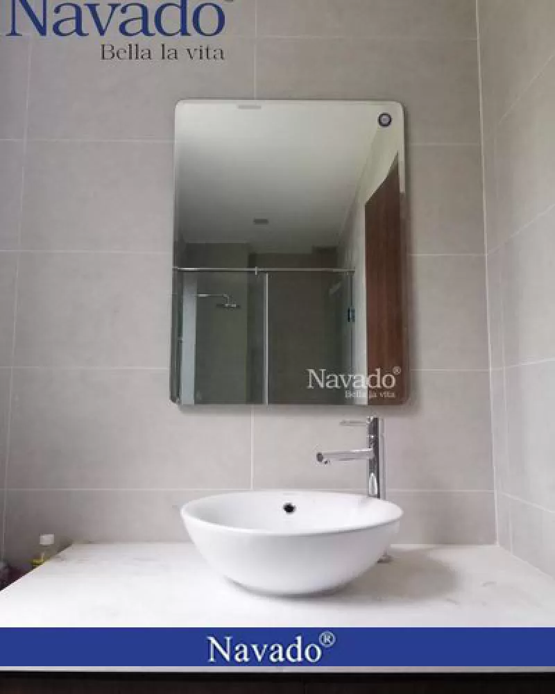 Gương thiết bị vệ sinh NAV102D 