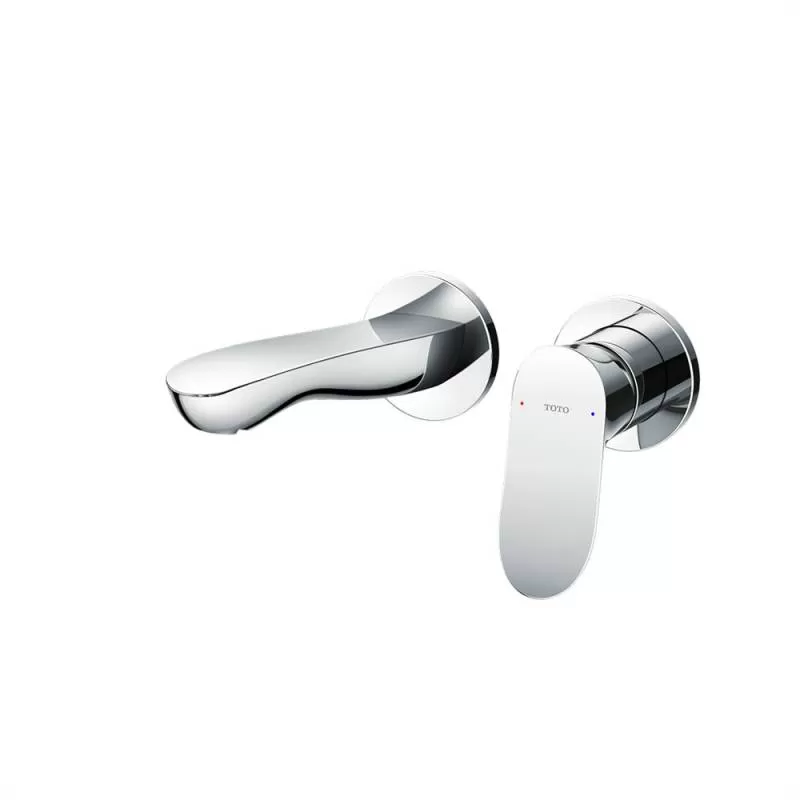 Vòi Lavabo TOTO Gật Gù Nóng Lạnh Gắn Tường GO (2 lỗ) TLG01310B