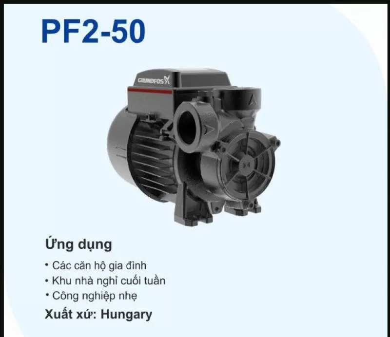 Bơm ly tâm nằm ngang siêu bền GRUNDFOS